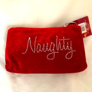 Naughty / nice wristlet
